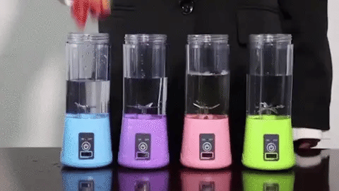 Licuadora portátil 500 ml - Salud real, donde estés y cuando quieras.