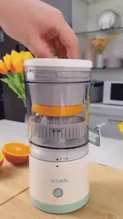 Exprimidor Eléctrico Recargable para Zumo de Fruta, Limón y Naranja