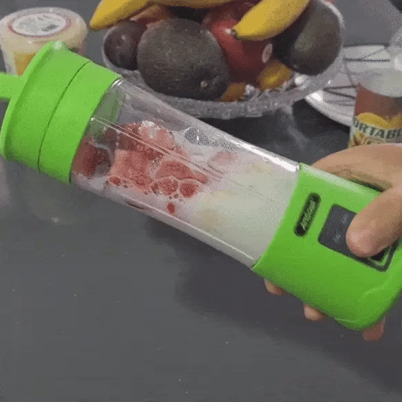 Licuadora portátil 500 ml - Salud real, donde estés y cuando quieras.