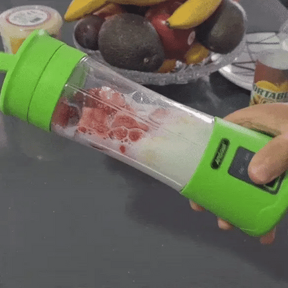 Licuadora portátil 500 ml - Salud real, donde estés y cuando quieras.